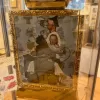 NORMAN ROCKWELL'S THE TATTOOIST EMPTY 11" GOLD KENTUCKY BOURBON DECANTER BOTTLE - Image 6