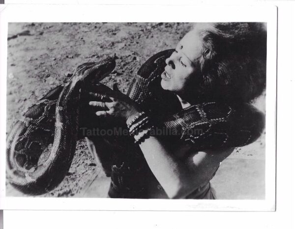 Circus Sideshow Freak- Snake Woman