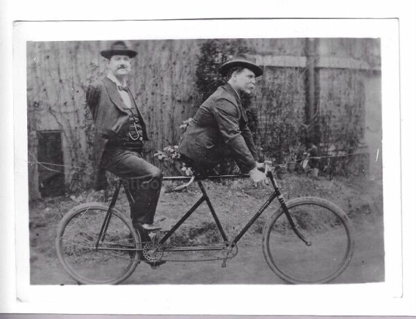 Circus Sideshow Freaks-Tandem Bicycle No Arms No Legs