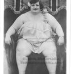 Irma Waddler 1936 18 years old 600lbs Circus Fat Lady