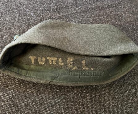 Lyle Tuttle Marine Uniform Hat Vintage Tattoo History