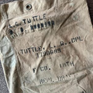 Lyle Tuttle Duffel Bag US Marines Vintage