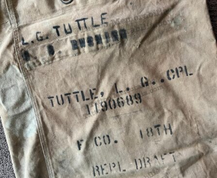 Lyle Tuttle Duffel Bag US Marines Vintage