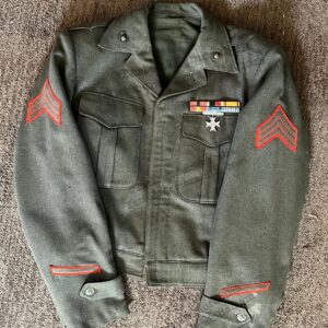 Lyle Tuttle Marine Uniform with Military Medals- Vintage Tattoo History