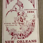 1986 National Tattoo Convention - New Orleans Poster