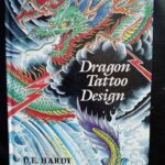 Dragon Tattoo Design book by Don Ed Hardy Rare 1st Edition 1988