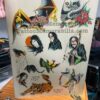 Vintage Tattoo Flash - Picture Machine Tattoo Studio Pat Martynuik 1985