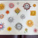 Hollywood Tattoo Studio Vintage Tattoo Flash Sun Designs