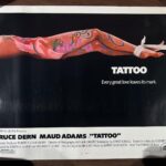 Original Theater Poster Movie "Tattoo" 1980