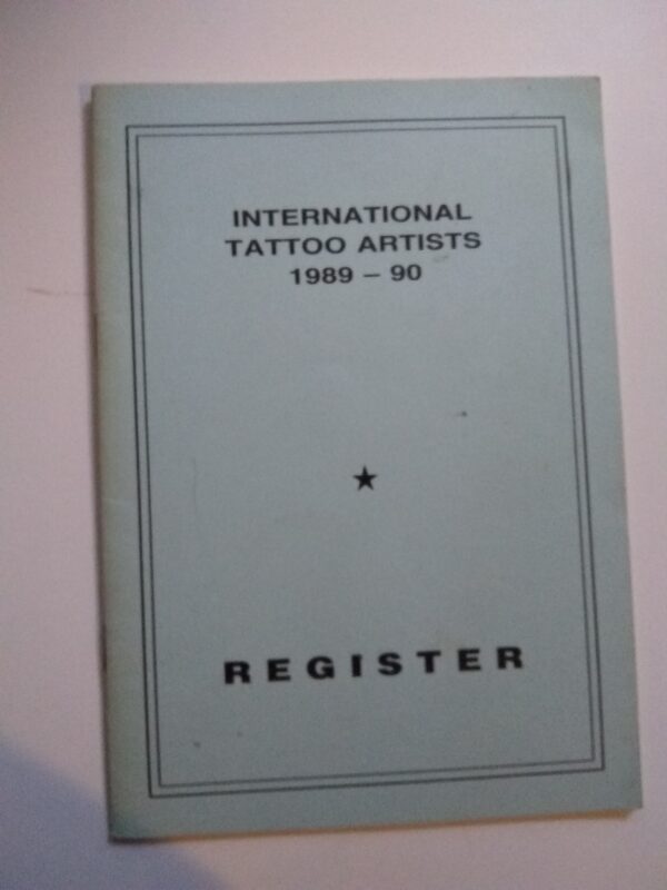 International Tattoo Artists Register 1989-1990