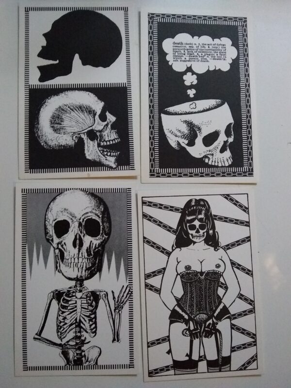 Mike Malone Skulls Card Set 1980‘s