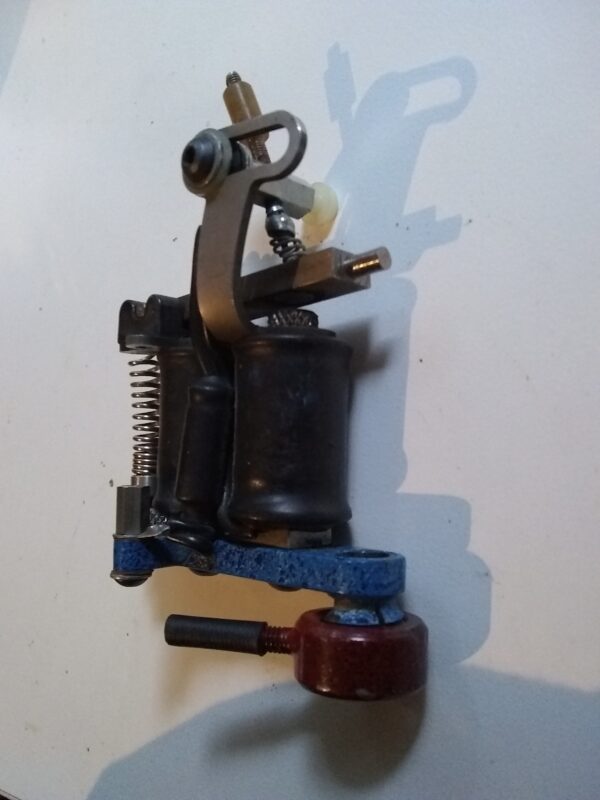 Ponzi Rare Micky Sharpz Tattoo Machine mid 1980‘s Ponzi Rare Micky Sharpz Tattoo Machine mid 1980‘s