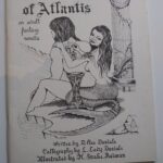 The Lost Art Of Atlantis-1986 Crazy Ace Daniels #125/1000 Signed