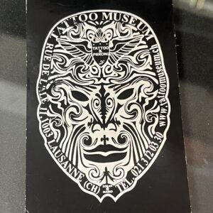 Leu Family 1980‘s Tattoo Museum Business Card