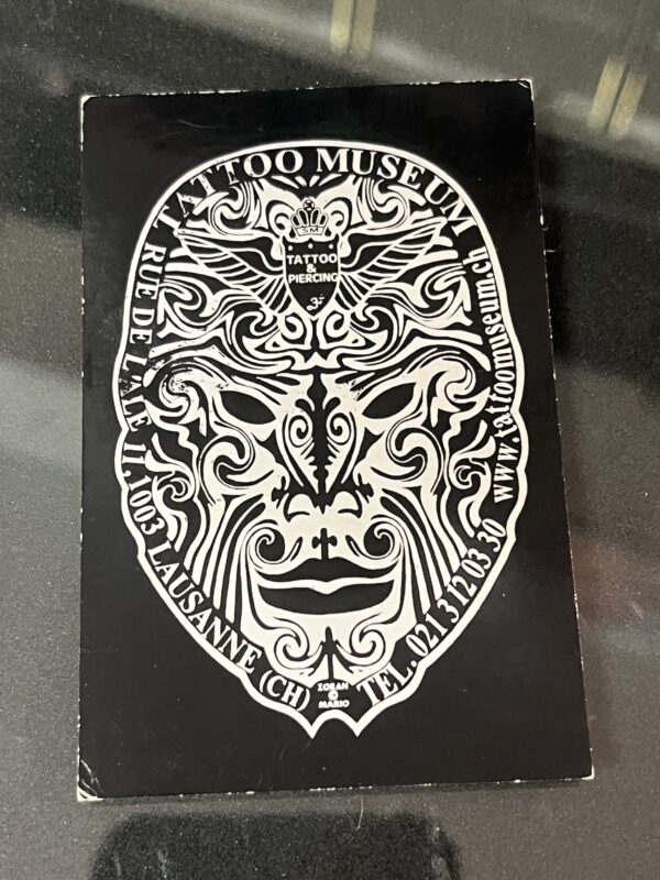 Leu Family 1980‘s Tattoo Museum Business Card