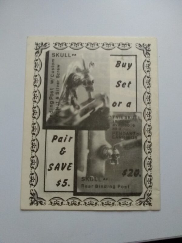 Lyle Tuttle -Tattoo Catalogue 1984 Frisco Flyer Tattoo Machine
