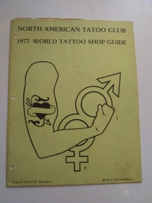 North American Tattoo Club 1977 World Tattoo Shop Guide