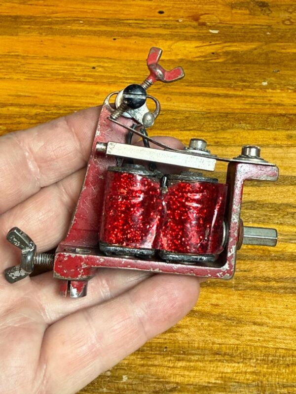 Paul Rogers Tattoo Machine 1984-ECarafa Frame