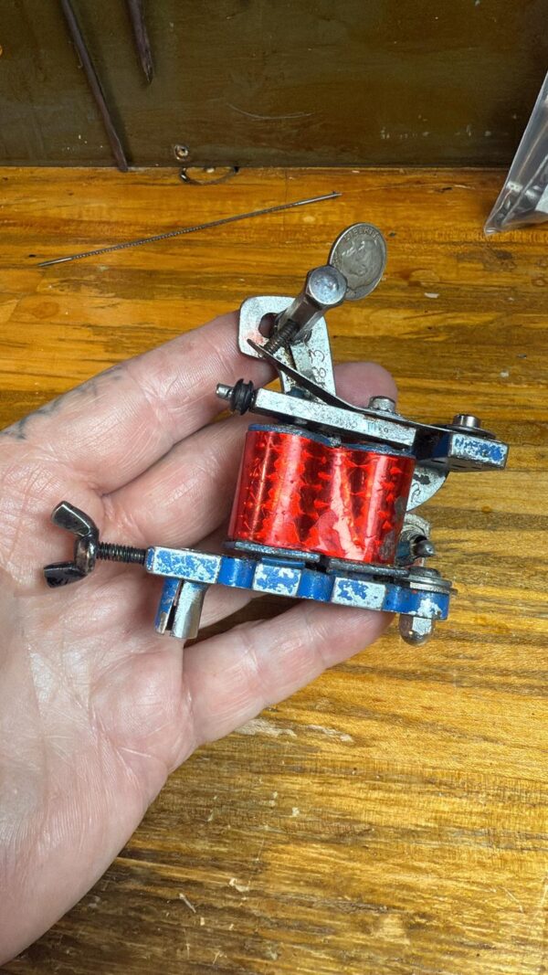 Paul Rogers Vintage Tattoo Machine Pre Fab J Frame