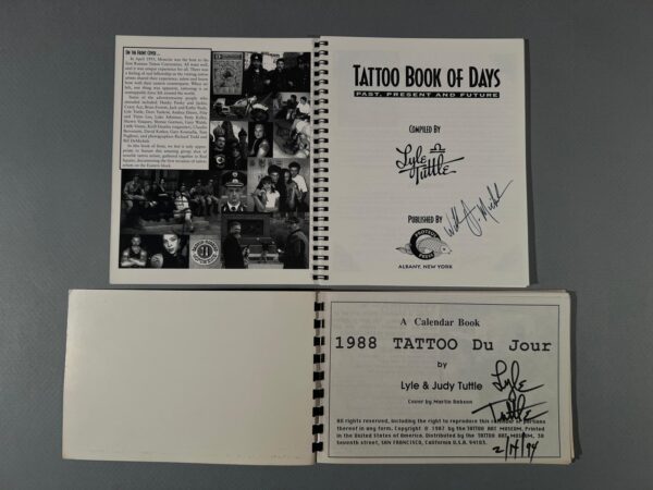 attoo Book Of Days Lyle Tuttle 1987