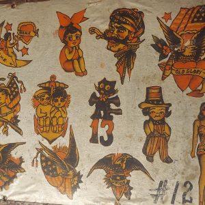 Al Kemp Tattoo Artist Vintage Tattoo Flash