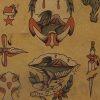 Al Kemp Tattoo Artist-Vintage Tattoo Flash 1941