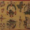 Al Kemp Tattoo Artist-Vintage Tattoo Flash 1941