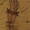 Al Kemp Tattoo Artist-Vintage Tattoo Flash 1940`s Pin Up Girl Tattoo Designs