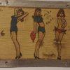 Al Kemp Tattoo Artist-Vintage Tattoo Flash 1940`s Pin Up Girl Tattoo Designs