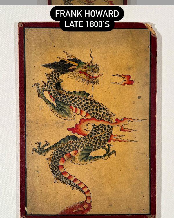Tattoo Artist Frank Howard-Antique Tattoo Flash