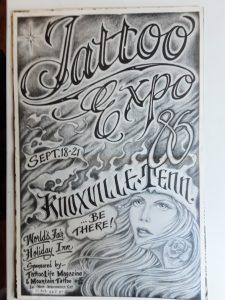 1986 National Tattoo Association-Poster-Jack Rudy