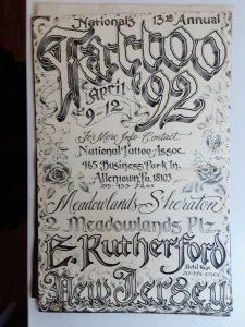 1992 National Tattoo Association-Poster-Jack Rudy