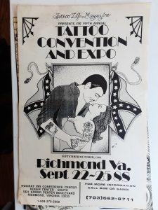 1988 Tattoo Life Magazine Convention Poster