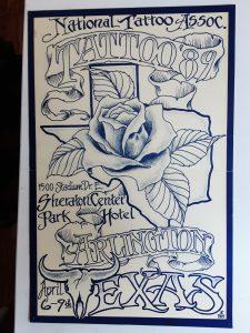 1989 National Tattoo Association-Poster-Jack Rudy