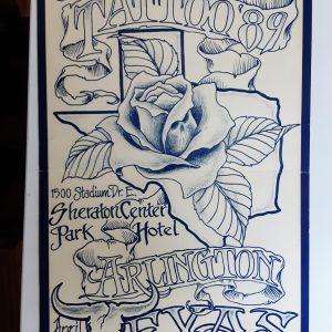 1989 National Tattoo Association-Poster-Jack Rudy