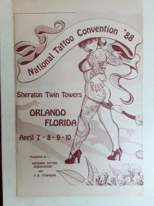 1988 National Tattoo Association-Poster-P. A. Stephens