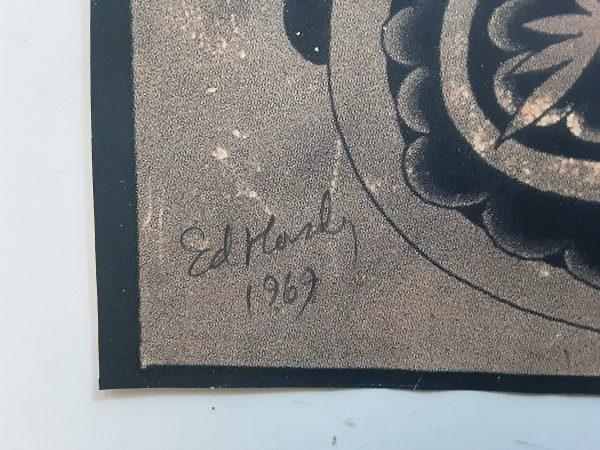 1969 Ed Hardy Print - Rare