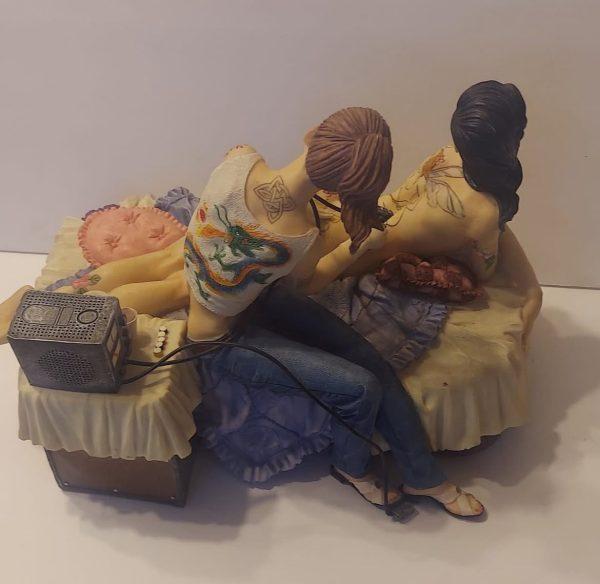 Tattoo Artist Statue-Vintage Tattoo Decoration - Image 3