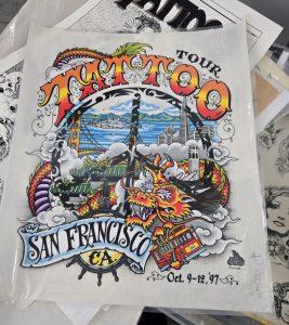 Tattoo Tour 1997 San Francisco-Signed JD Crowe