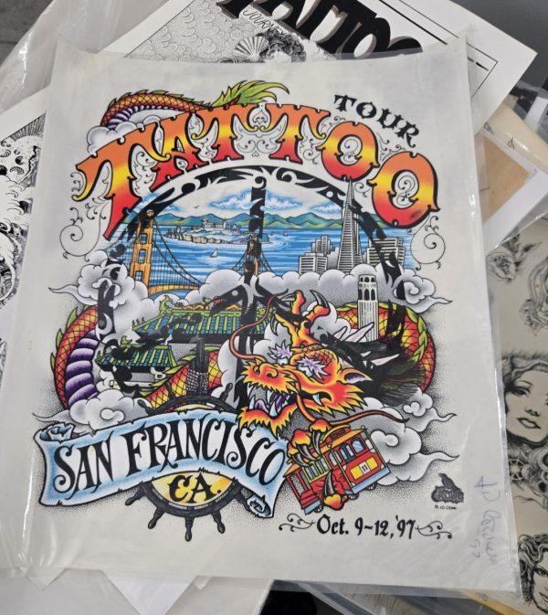 Tattoo Tour 1997 San Francisco-Signed JD Crowe