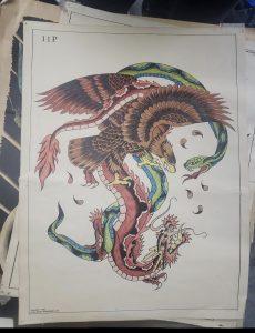 Vintage Tattoo Flash 1982 Spaulding & Rogers