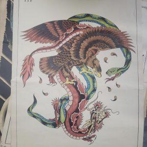 Vintage Tattoo Flash 1982 Spaulding & Rogers