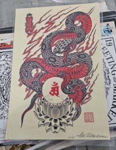Mike Rubendall-Print-2002-Signed - Limited Edition 100/95