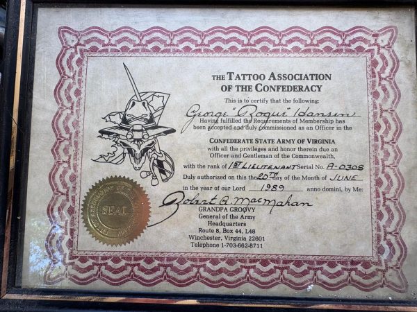Vintage Tattoo Club Certificates- George Hansen - Image 5