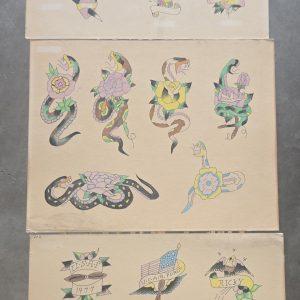 Vintage Tattoo Flash