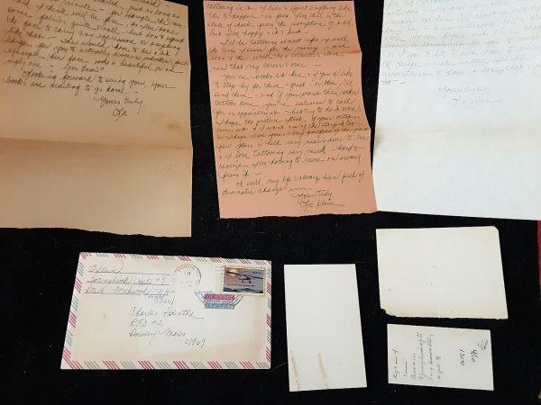 🚨1977🚨 👉Letters from tattoo artist Elizabeth Klein about retiring from tattooing in 1977. Zenith Graphics, New Hampshire 👉This lot includes everything you see in the images