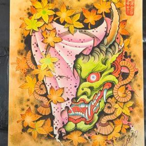 Aaron Bell Tattoo Flash 2012 Hanya