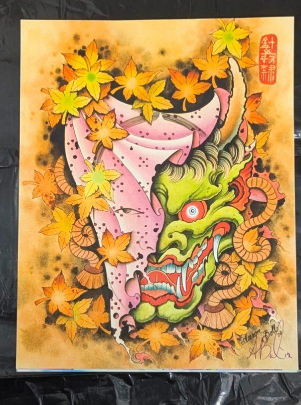 Aaron Bell Tattoo Flash 2012 Hanya