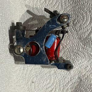 Paul Rogers Tattoo Machine | 1980`s Spaulding Flatside | Vintage Coil Tattoo Machine