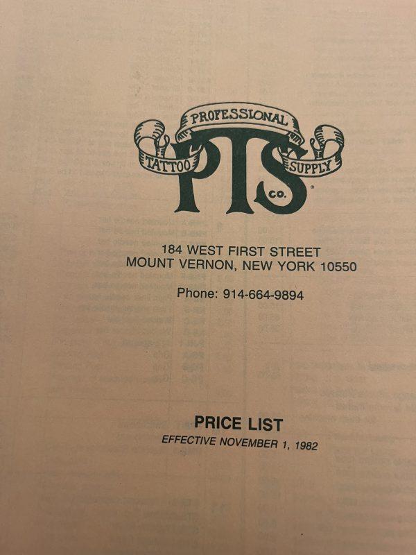 1982 Professional Tattoo Supply Co Catalog - Image 4